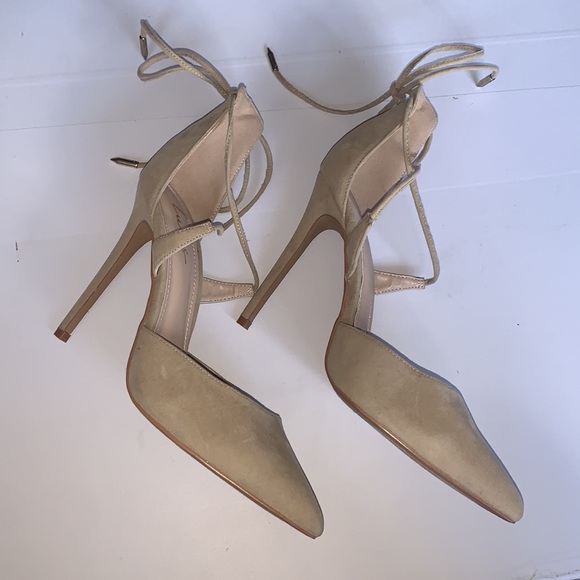 Lulu's Beige Pointed Toe Heels - Picture 8 of 8